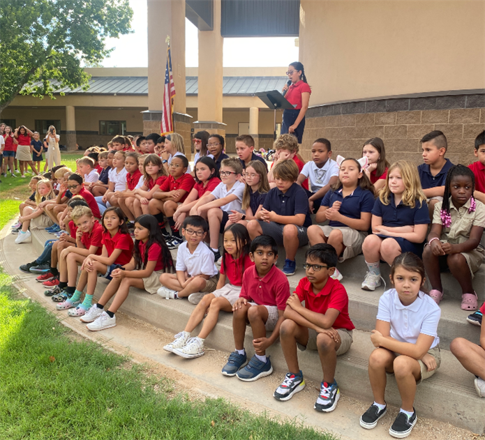  3rd Grade Flag Ceremony